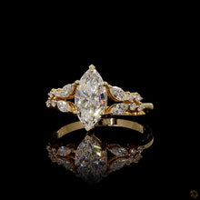 Load image into Gallery viewer, The Beatrice Ring — 2.00ct Marquise Cut Double Split Shank