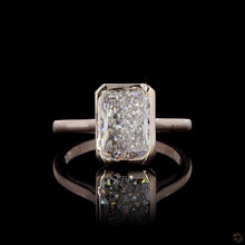 Load image into Gallery viewer, The Harper Ring — 3.00ct Radiant Cut with a Bezel Setting