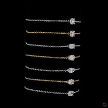 Load image into Gallery viewer, Solitaire Lab Diamond Bracelet — 1.00ct in 14k Gold