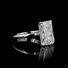 Load image into Gallery viewer, The Valentina Ring — 5.00ct Radiant Cut Solitaire