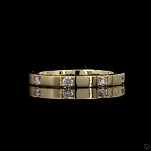 Load image into Gallery viewer, The Laurent Band | Prong-Set Lab Diamond Wedding Band | 14k Yellow Gold