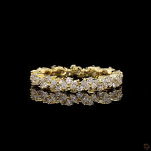Load image into Gallery viewer, The Estelle Band | 1.50ctw Mixed Shape Lab Diamond | Full Eternity | 14k Gold