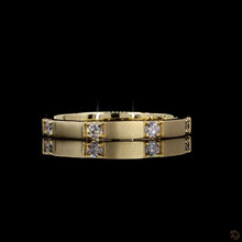 Load image into Gallery viewer, The Laurent Band | Prong-Set Lab Diamond Wedding Band | 14k Yellow Gold