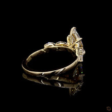 Load image into Gallery viewer, The Aveline marquise lab diamond ring, band view