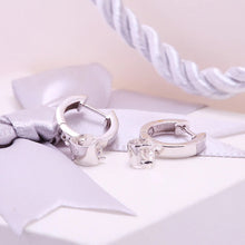 Load image into Gallery viewer, Moissanite 1.00ctw Dangle Earrings in Sterling Silver