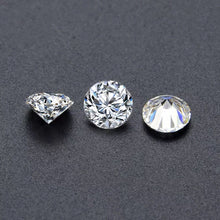 Load image into Gallery viewer, Loose VVS1 Moissanite Round Brilliant Cut 0.10ct - 8.00ct