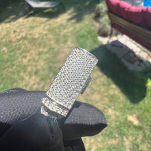 Load image into Gallery viewer, VVS1/D Moissanite Cuban Link Bracelet in Solid 925 Silver