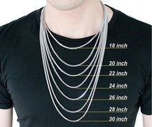 Load image into Gallery viewer, Glacial Jewels Exclusive Moissanite Tennis Necklace in Sterling Silver