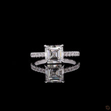 Load image into Gallery viewer, The Colette Ring — 1.50ct Asscher Cut Pavé
