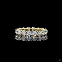Load image into Gallery viewer, The Elodie Band | 1.75ctw Round Brilliant Lab Diamond | Full Eternity | 14k Gold

