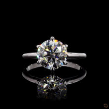 Load image into Gallery viewer, The Aria Ring — 2.50ct Round Brilliant Solitaire
