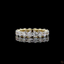 Load image into Gallery viewer, The Elodie Band | 1.75ctw Round Brilliant Lab Diamond | Full Eternity | 14k Gold
