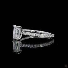 Load image into Gallery viewer, The Margot Ring — 1.00ct Emerald Cut Pavé
