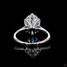 Load image into Gallery viewer, The Margaret Ring — 3.00ct Oval Cut Floral Design
