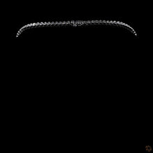 Load image into Gallery viewer, Graduated Bezel-Set Lab Diamond Tennis Necklace in 14k Gold
