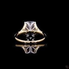 Load image into Gallery viewer, The Adrienne Ring — 2.00ct Radiant Cut Split Shank Pavé
