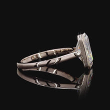 Load and play video in Gallery viewer, The Harper Ring — 3.00ct Radiant Cut with a Bezel Setting
