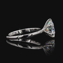 Load and play video in Gallery viewer, The Aria Ring — 2.50ct Round Brilliant Solitaire
