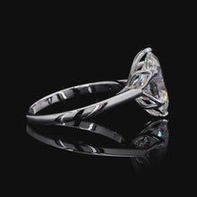 Load and play video in Gallery viewer, The Margaret Ring — 3.00ct Oval Cut Floral Design
