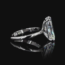 Load and play video in Gallery viewer, The Valentina Ring — 5.00ct Radiant Cut Solitaire
